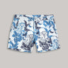 Buckler Short-Length Tailored Swim Shorts, Endangered Flower Print